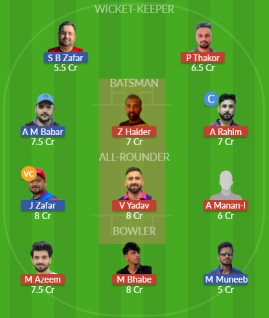 Dream11 SL Team