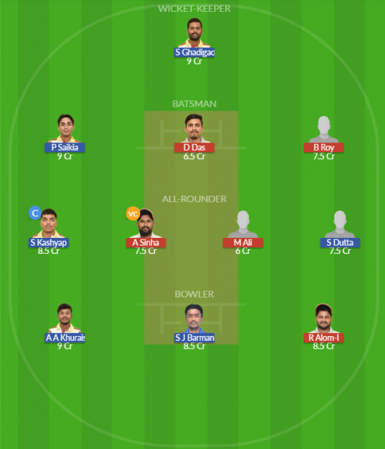 Dream11 SL Team