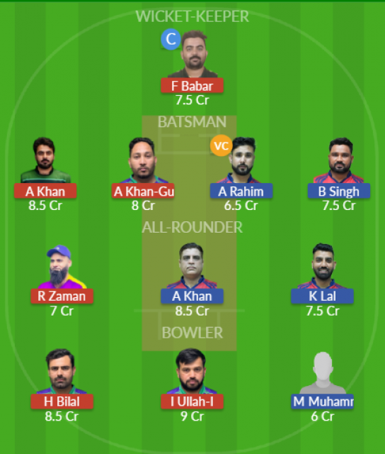 Dream11 SL Team