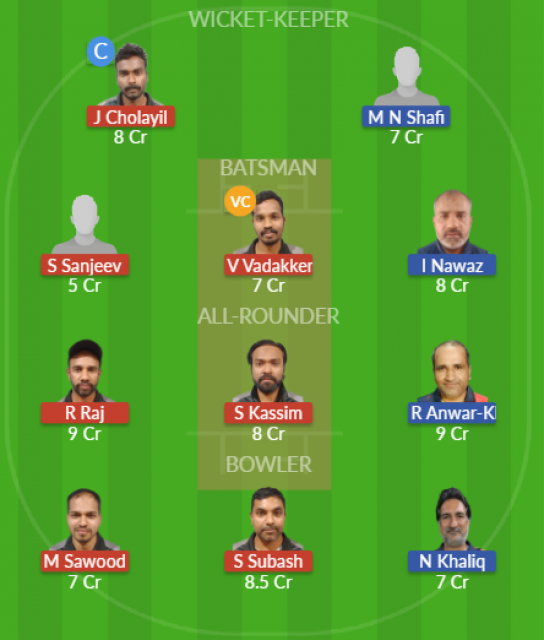 Dream11 SL Team