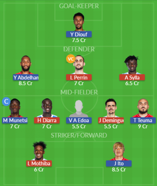 Dream11 SL Team