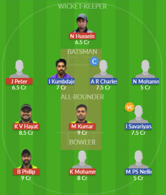 Dream11 SL Team
