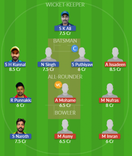 Dream11 SL Team