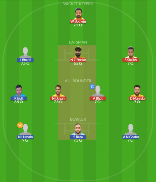 Dream11 SL Team