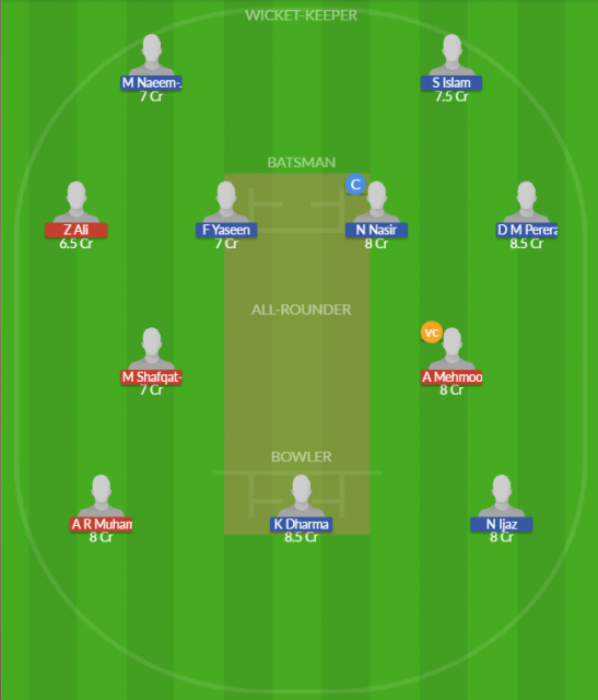Dream11 SL Team