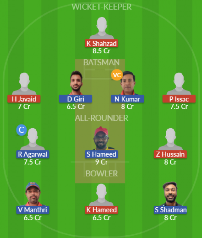 Dream11 SL Team