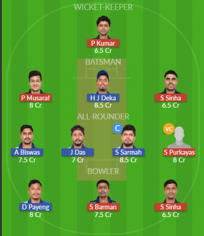 Dream11 SL Team
