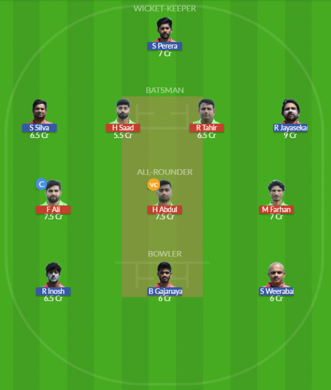 Dream11 SL Team