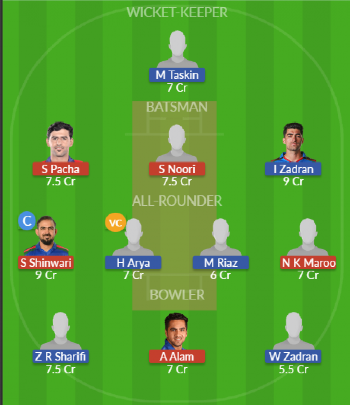 Dream11 SL Team