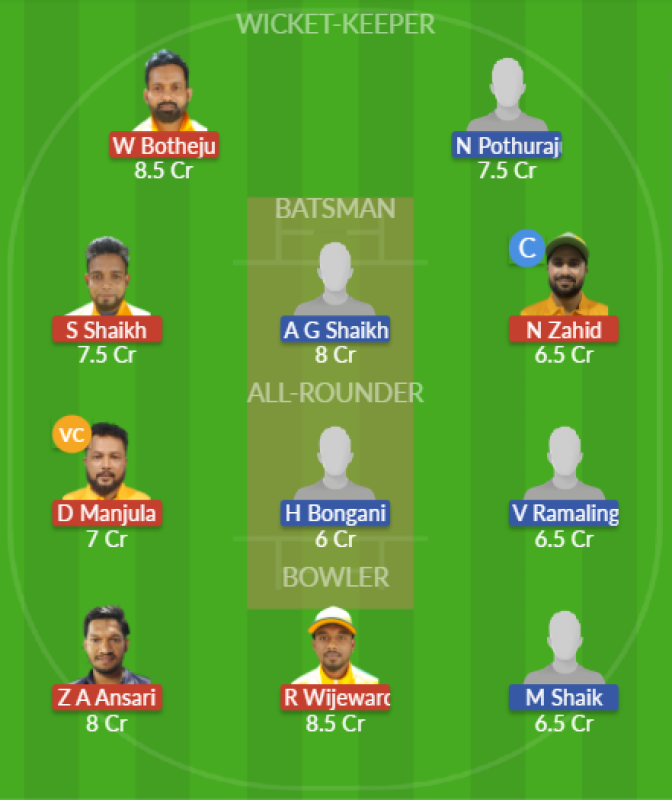 Dream11 SL Team