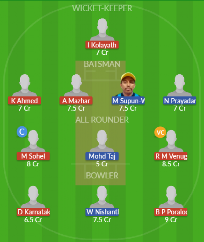 Dream11 SL Team