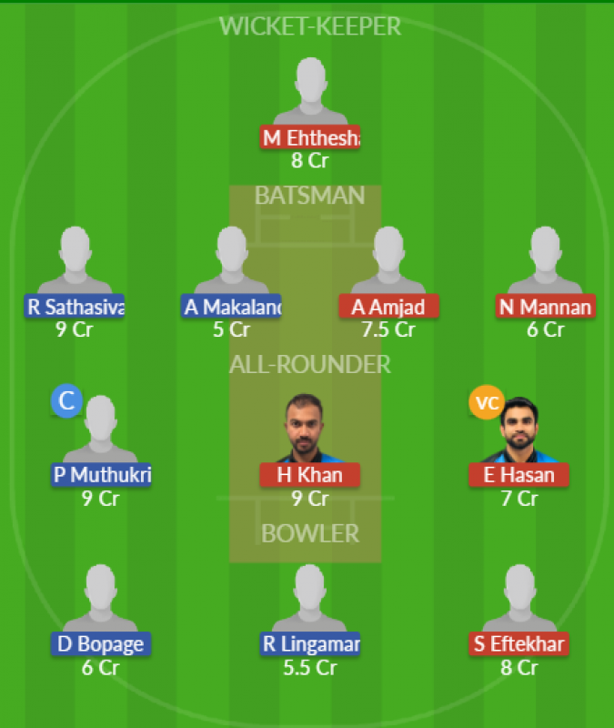 Dream11 SL Team