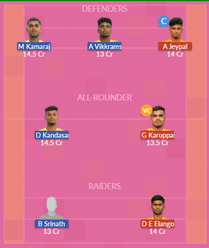 Dream11 SL Team
