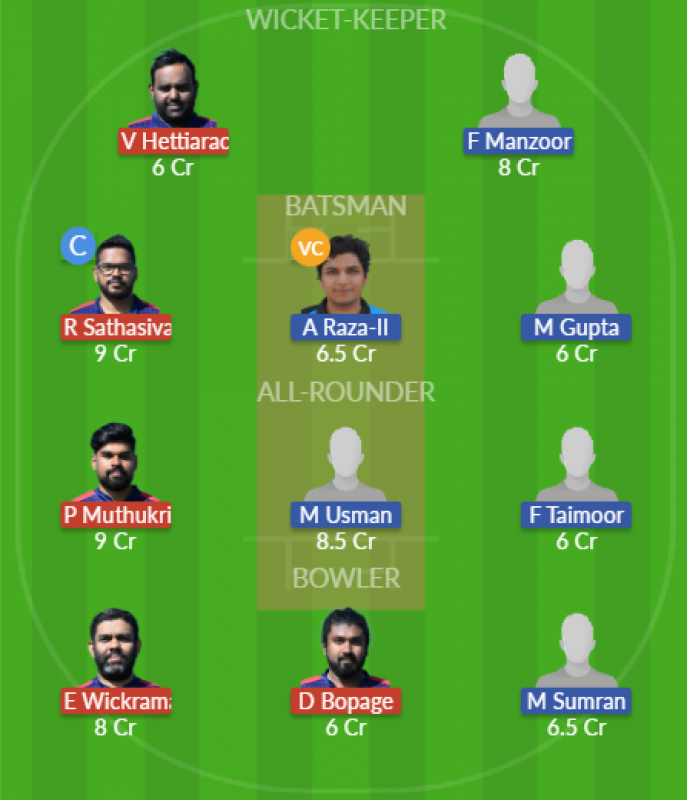 Dream11 SL Team