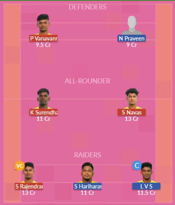 Dream11 SL Team