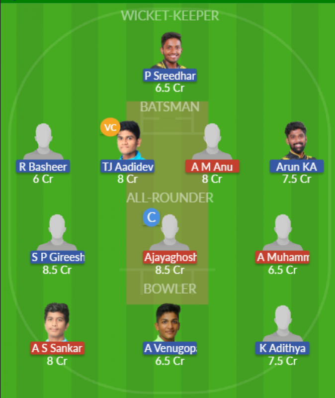 Dream11 SL Team