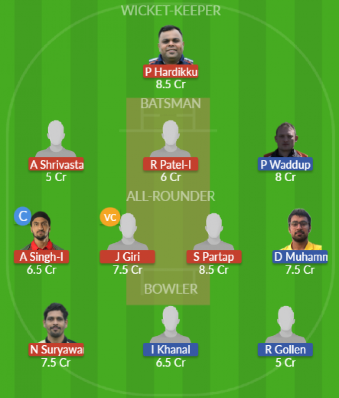 Dream11 SL Team