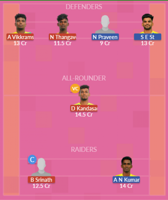 Dream11 SL Team