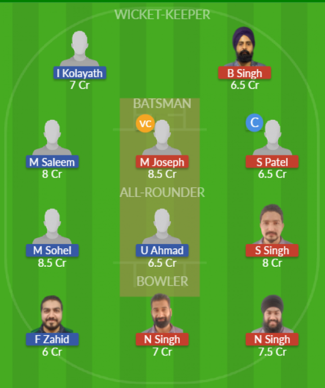 Dream11 SL Team