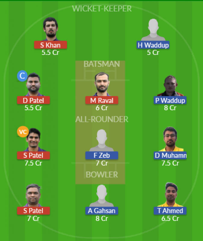 Dream11 SL Team