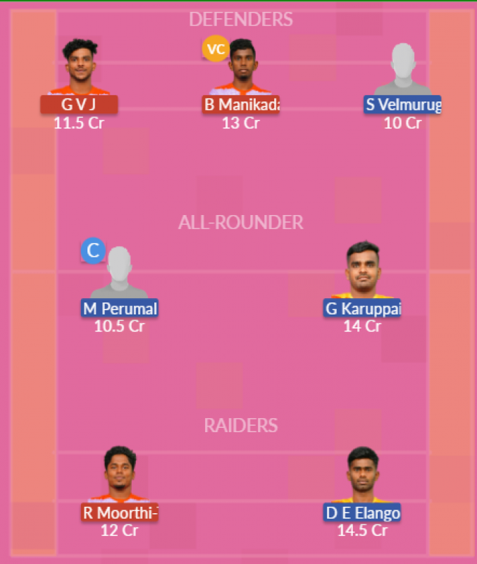 Dream11 SL Team