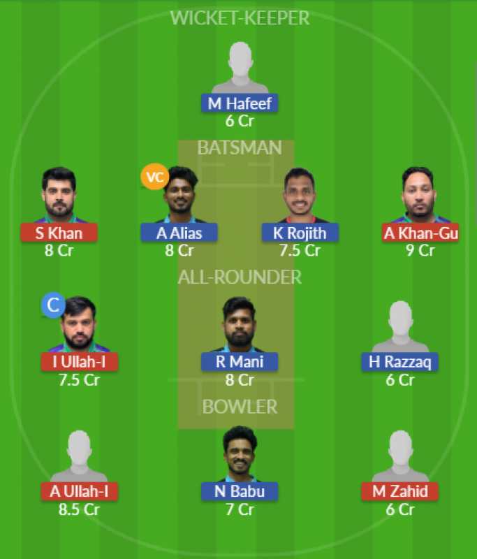 Dream11 SL Team