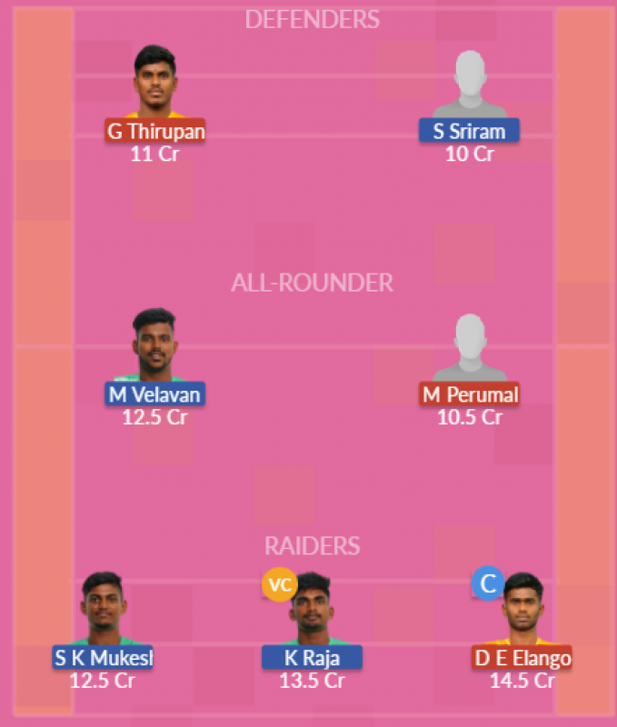 Dream11 SL Team