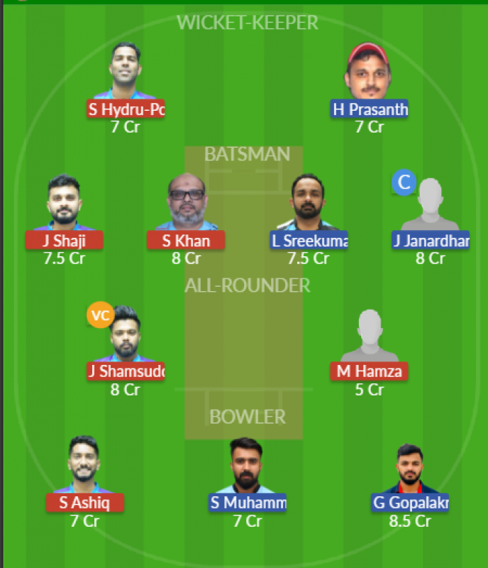 Dream11 SL Team