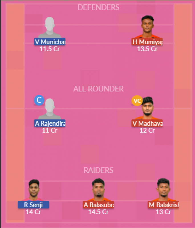 Dream11 SL Team