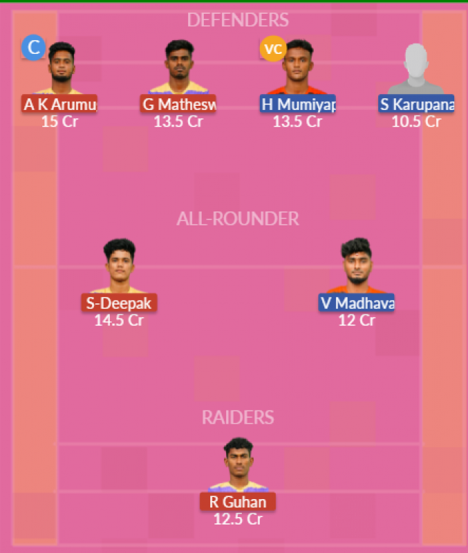 Dream11 SL Team