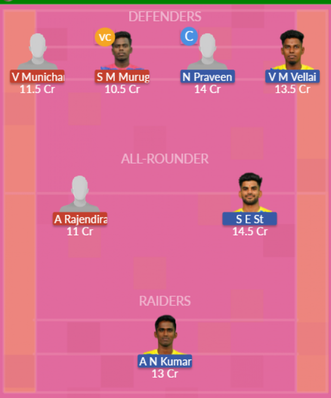 Dream11 SL Team