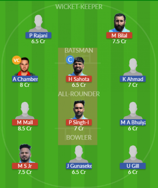 Dream11 SL Team