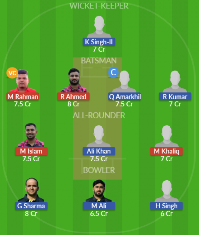 Dream11 SL Team