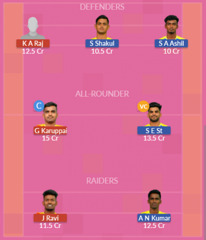 Dream11 SL Team