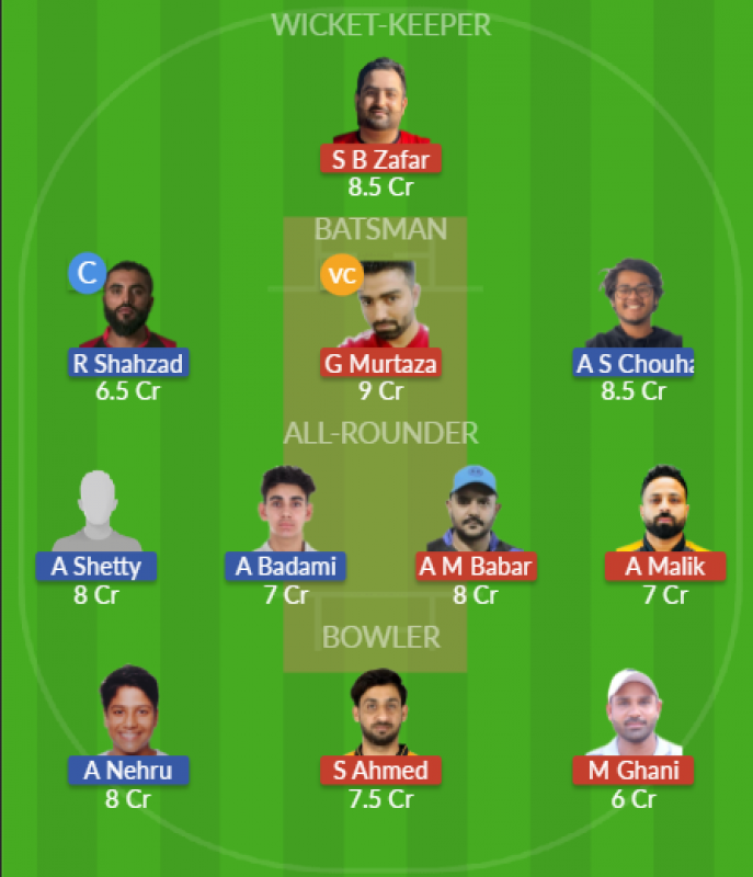 Dream11 SL Team