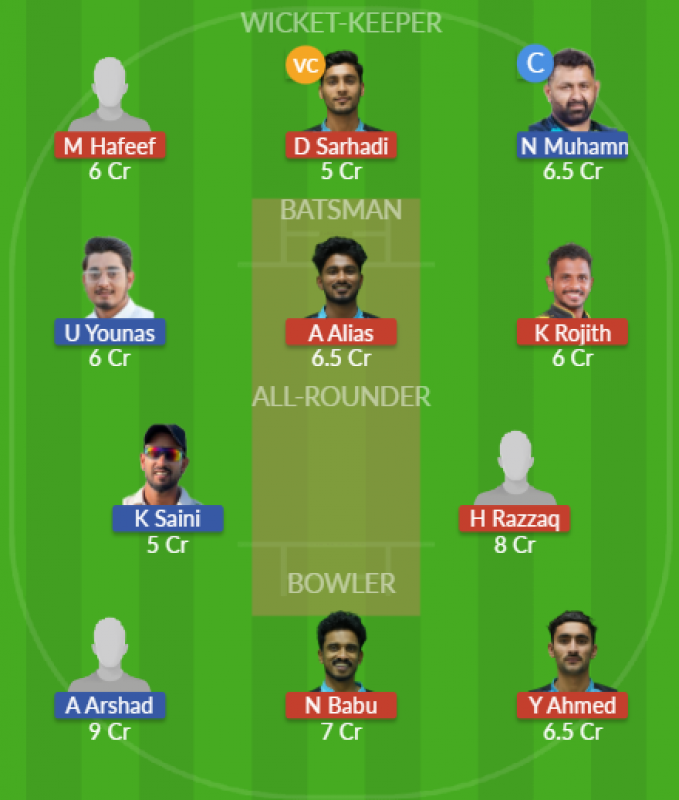 Dream11 SL Team