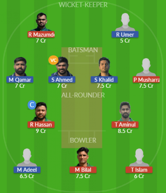 Dream11 SL Team