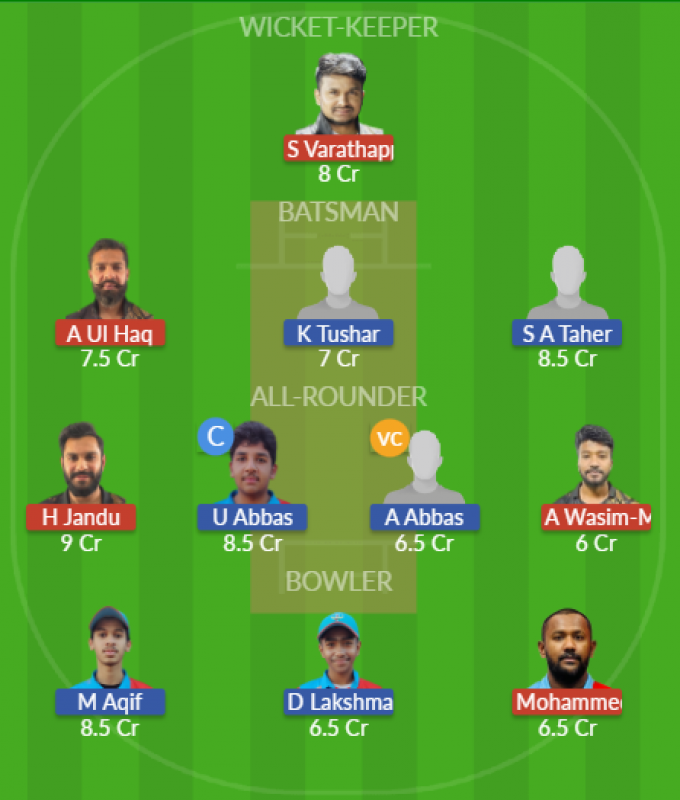 Dream11 SL Team