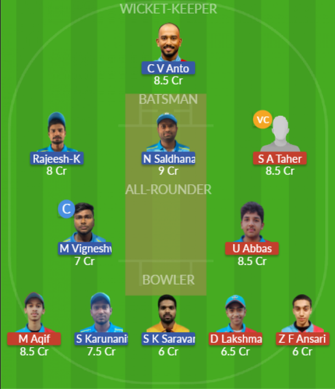 Dream11 SL Team