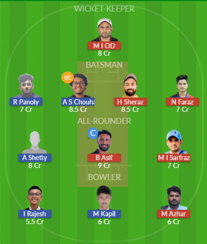 Dream11 SL Team