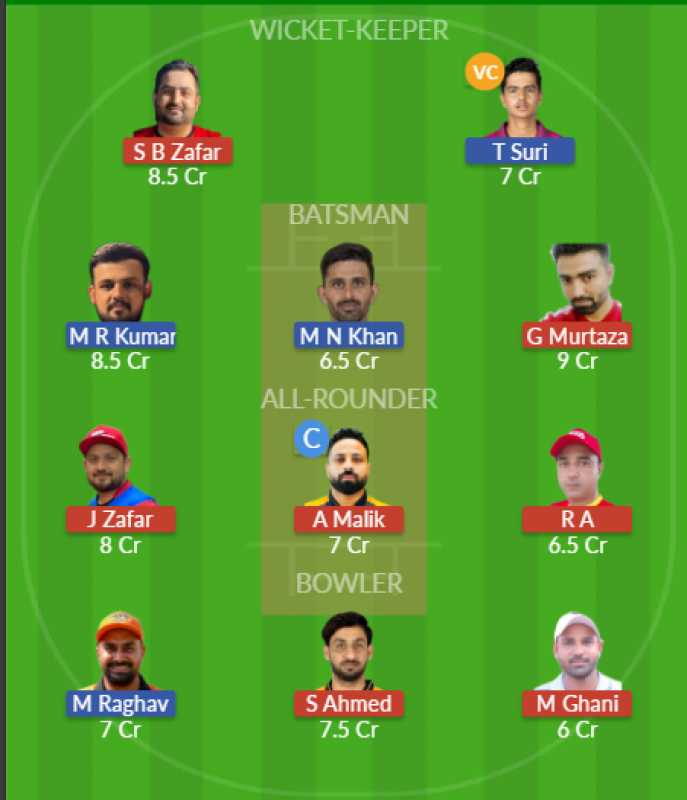 Dream11 SL Team