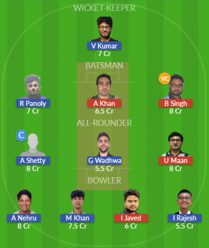 Dream11 SL Team