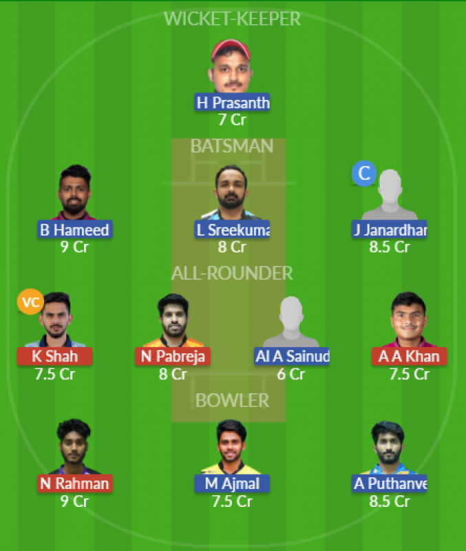 Dream11 SL Team