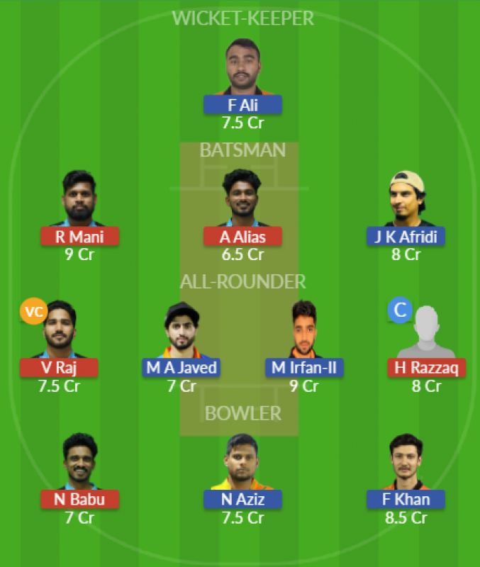 Dream11 SL Team