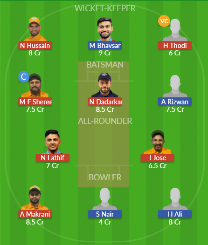 Dream11 SL Team