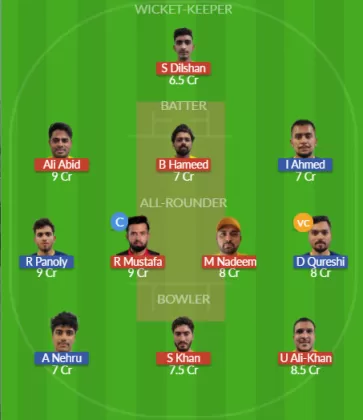 Dream11 SL Team