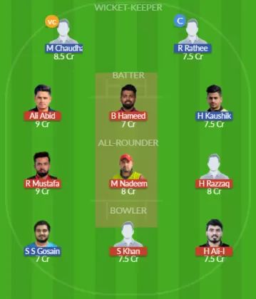 Dream11 SL Team