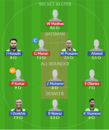 Dream11 SL Team
