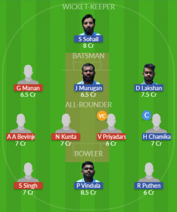 Dream11 SL Team