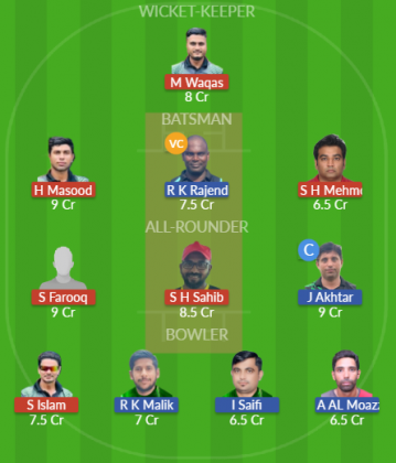 Dream11 SL Team
